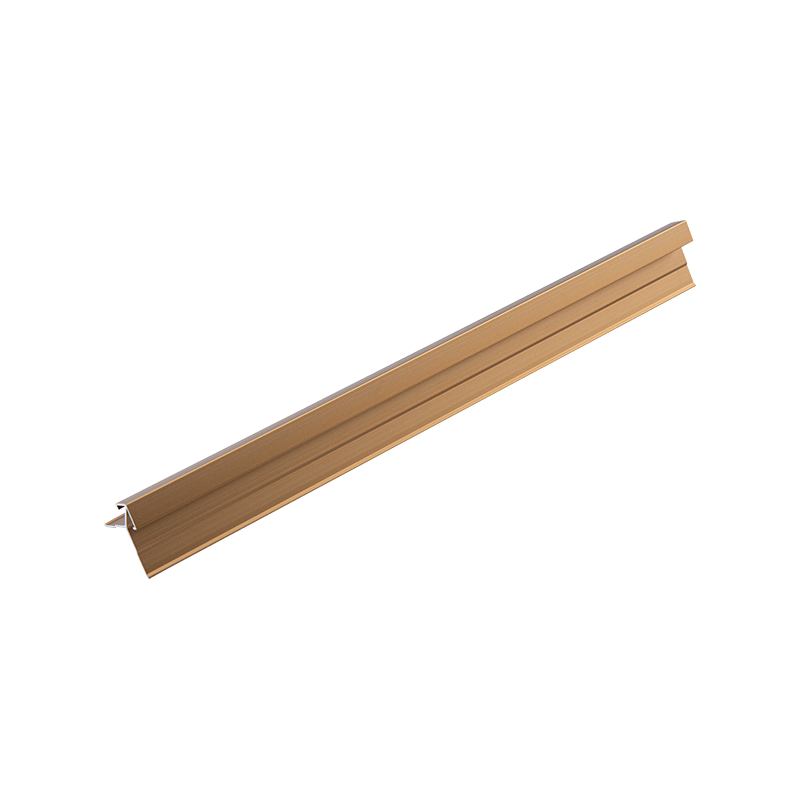 Hliníkový nástenný lemovací profil so silnou plasticitou húževnatosťou